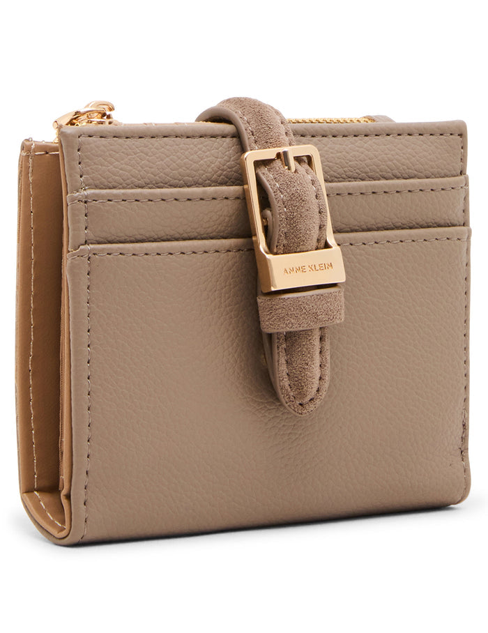 Anne Klein Boxed Buckle Bifold Wallet