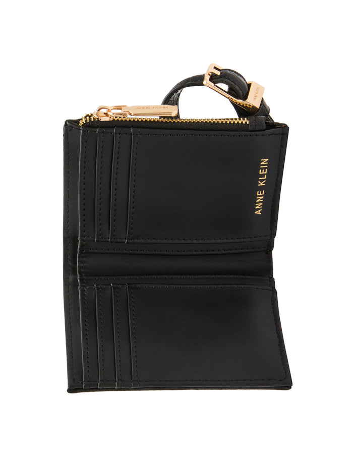Anne Klein Boxed Buckle Bifold Wallet