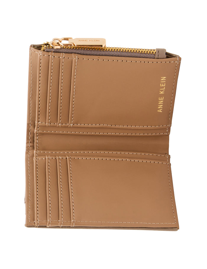 Anne Klein Boxed Buckle Bifold Wallet