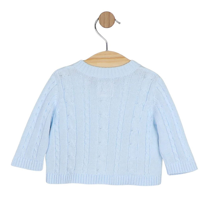 Boys Blue Knitted Cardigan