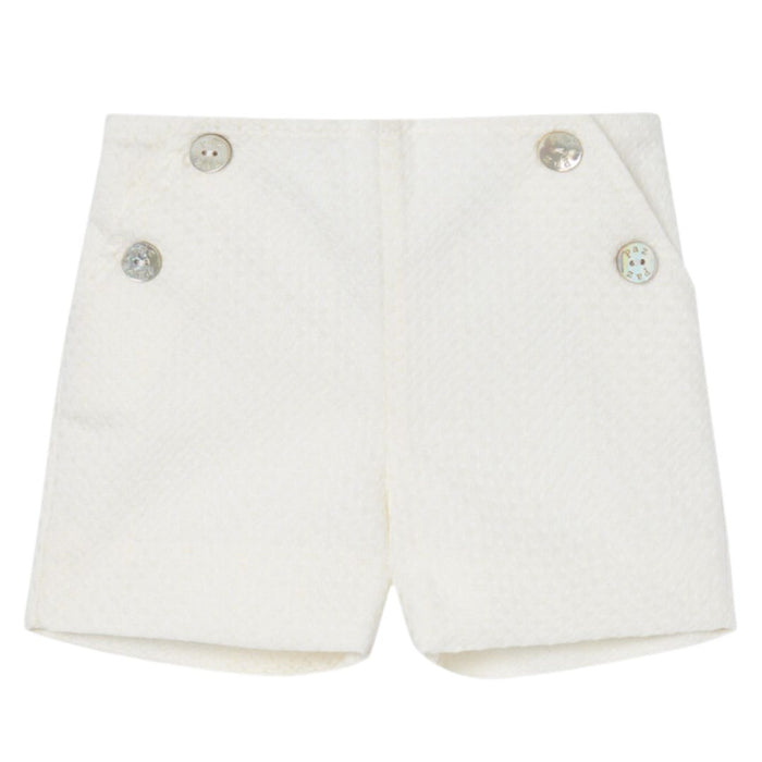 Boys Cream 2 Piece Set