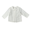 Boys Ivory Polka Dot Shirt