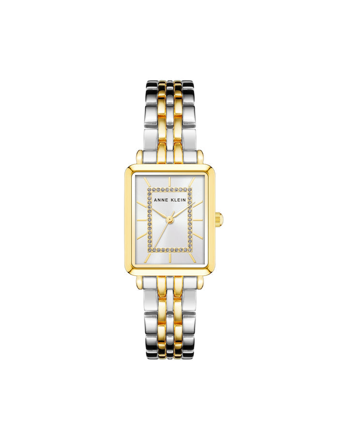 Anne Klein Two-Tone Bracelet Watch With Timeless Design