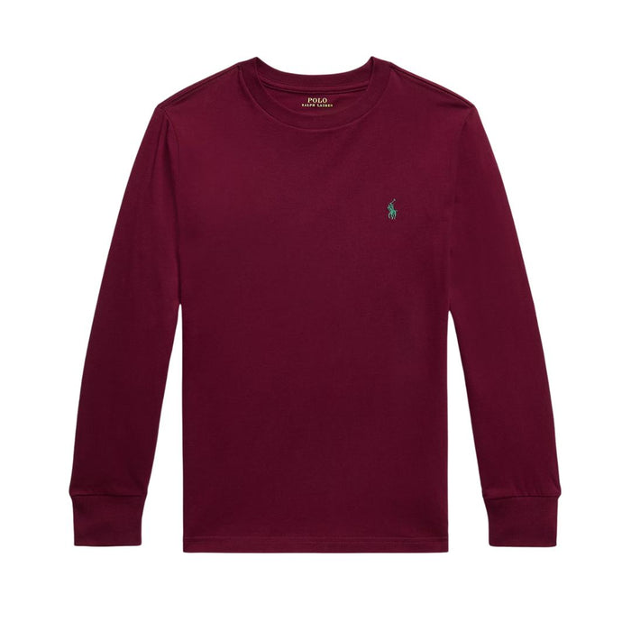 Burgundy LS T-Shirt