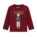 Burgundy Teddy LS T-Shirt