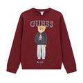 Burgundy Teddy Sweat Top