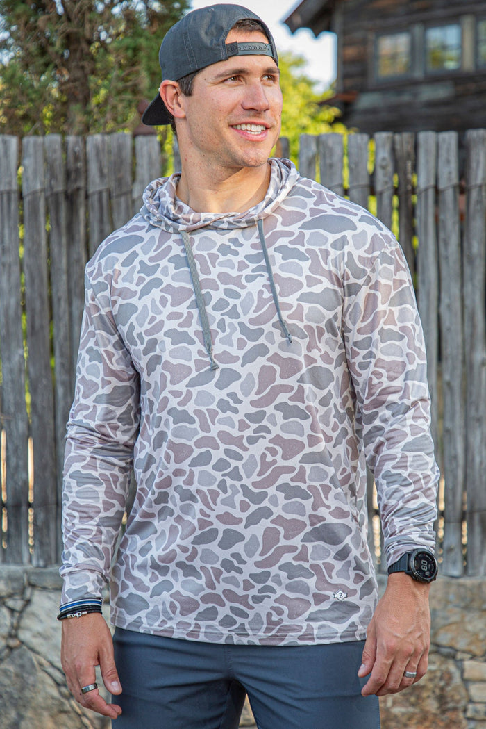Burlebo: Performance Hoodie - Classic Deer Camo
