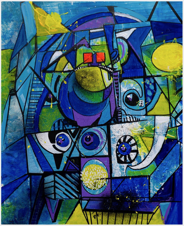 Buzz Lightyear (Blue Edition) by Joey Feldman, 16" x 20" Archival Pigment Print