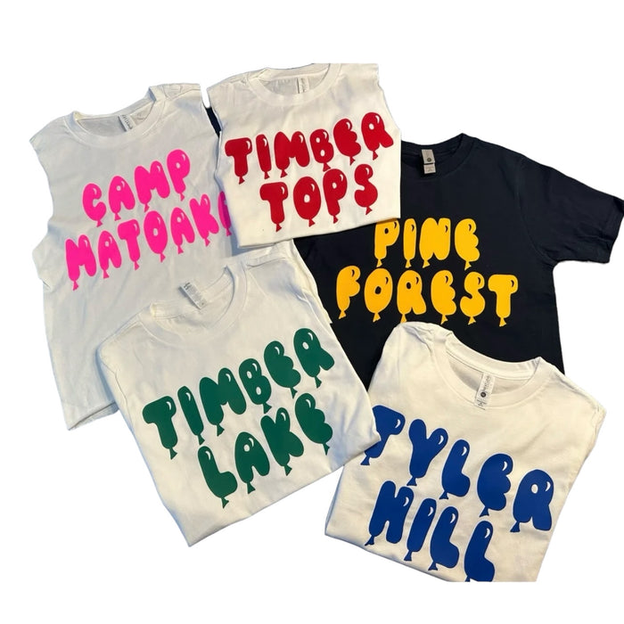 Camp Balloon Farm Tee or Cut Tank
