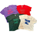 Camp Hand Drawn Cropped & Cap Sleeve Tee or Tank
