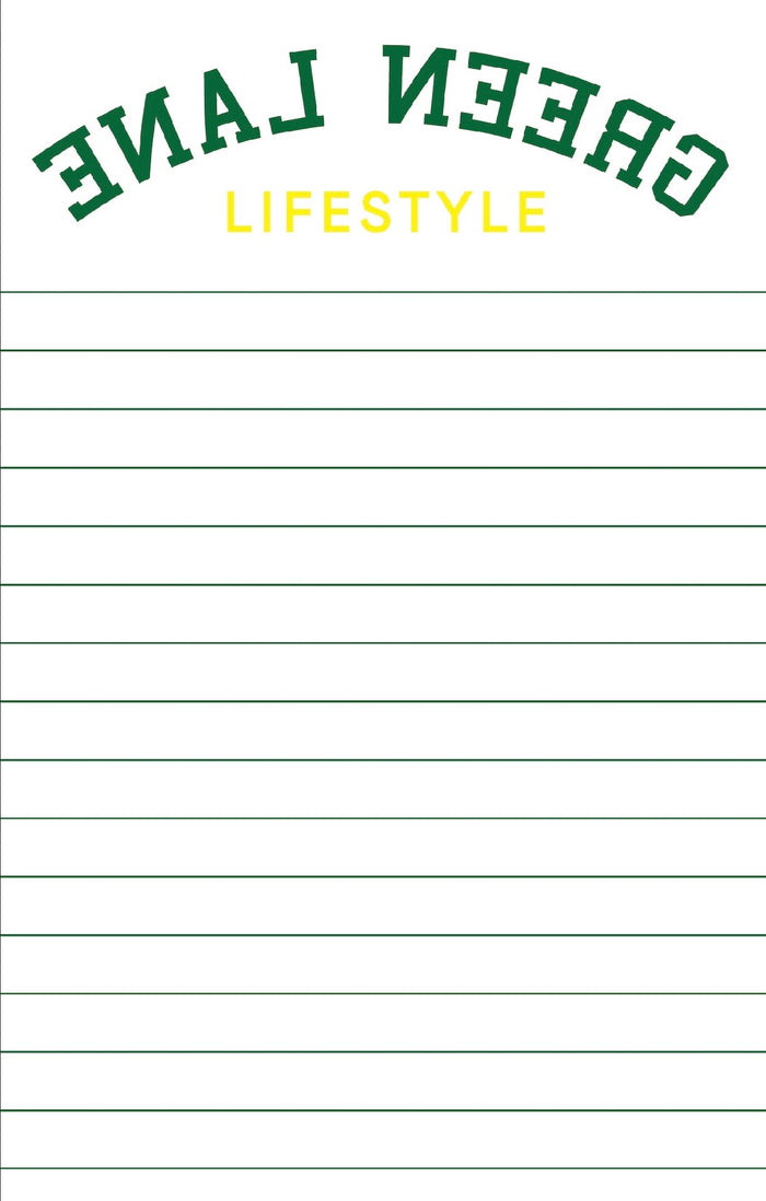 Camp Name Notepad - Lifestyle