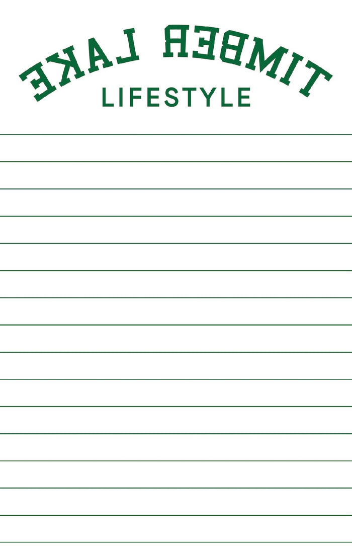 Camp Name Notepad - Lifestyle