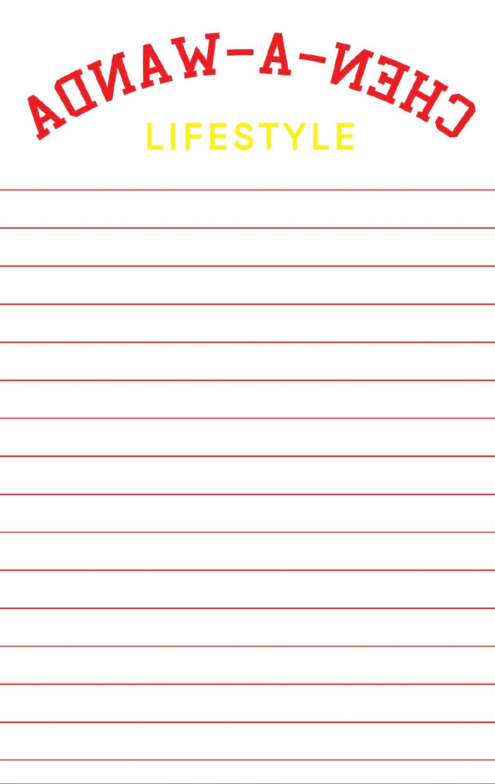 Camp Name Notepad - Lifestyle