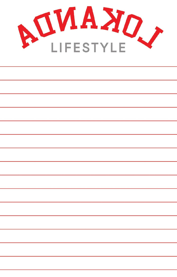 Camp Name Notepad - Lifestyle