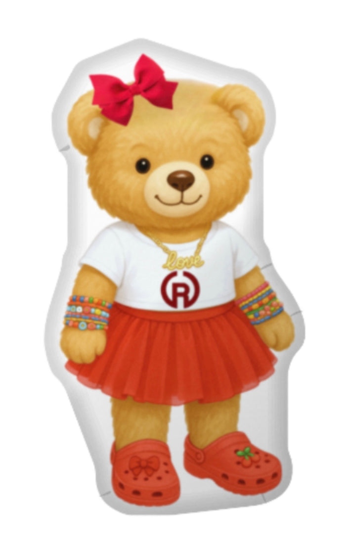 Camper Bear Pillow