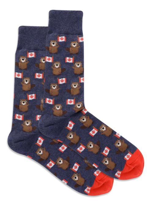 Canada Beavers Socks - Denim Blue