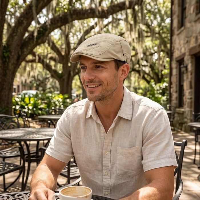 Caplow – Low-Profile Flat Cap for Everyday Wear