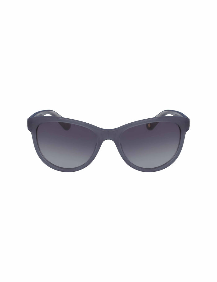 Anne Klein Blue Horn Cat-Eye Sunglasses