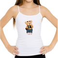 Cell Phone Bear Sublimated Tank