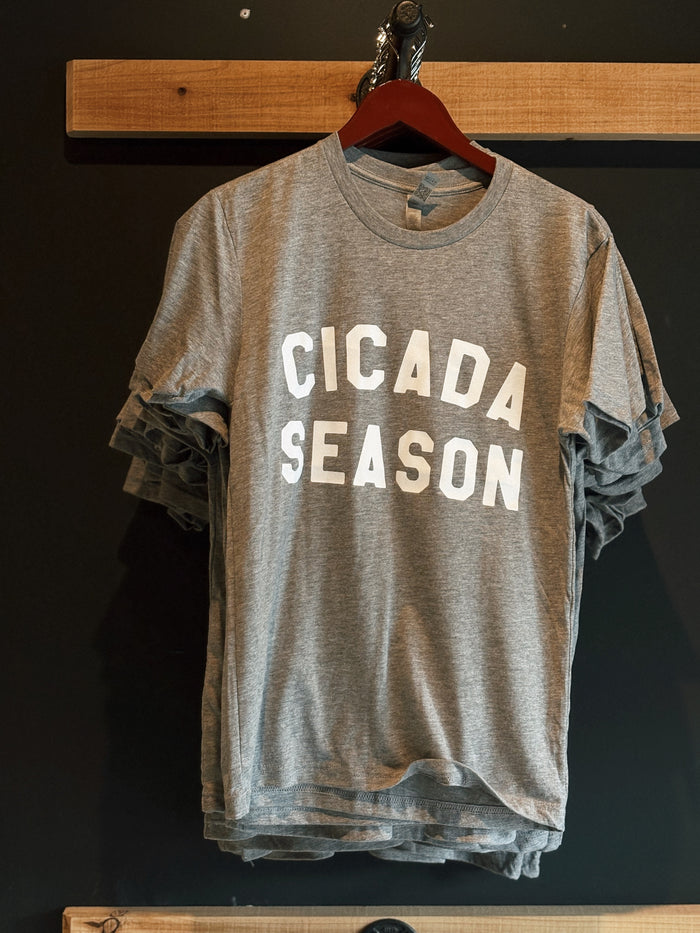 Cicada Season T-Shirt- Grey