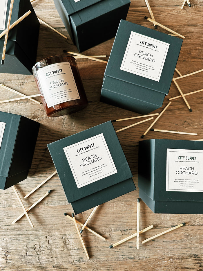 City Supply x Lost & Found Collective: Peach Orchard Candle