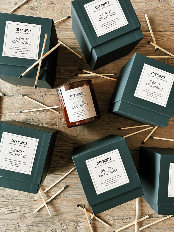City Supply x Lost & Found Collective: Peach Orchard Candle