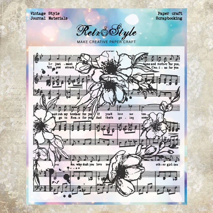 Clear Silicone Stamp Set STM410