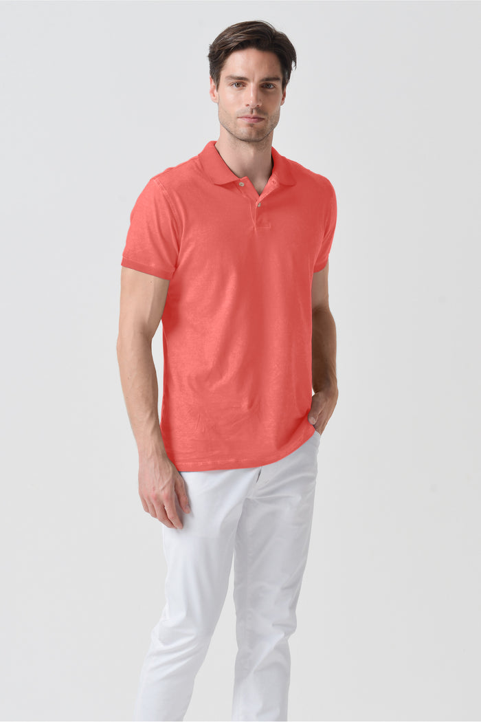Club Polo Slim - Hibiscus