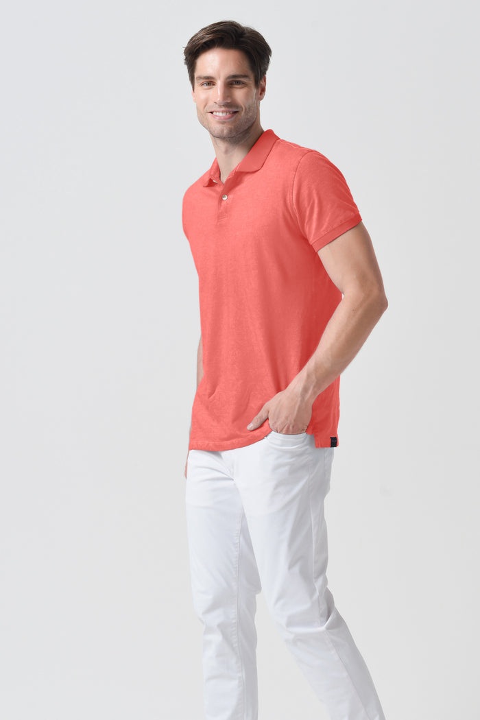 Club Polo Slim - Hibiscus