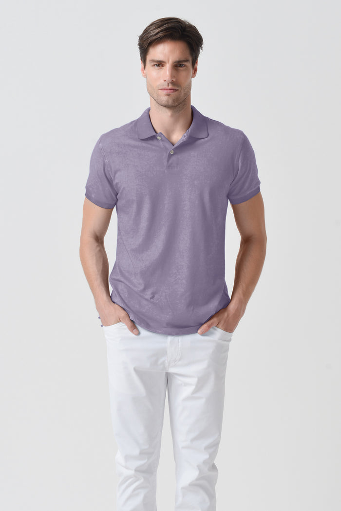 Club Polo Slim - Mauve