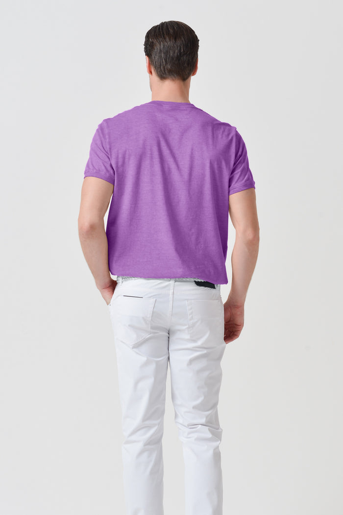 Club T-Shirt Slim - Morado