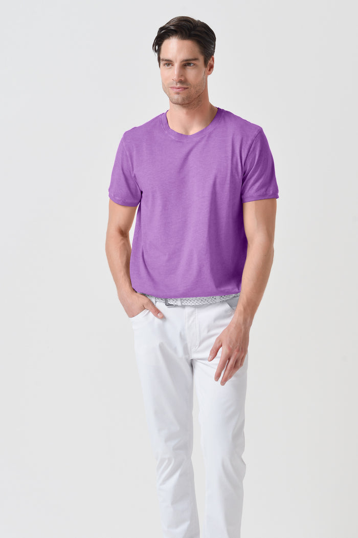 Club T-Shirt Slim - Morado