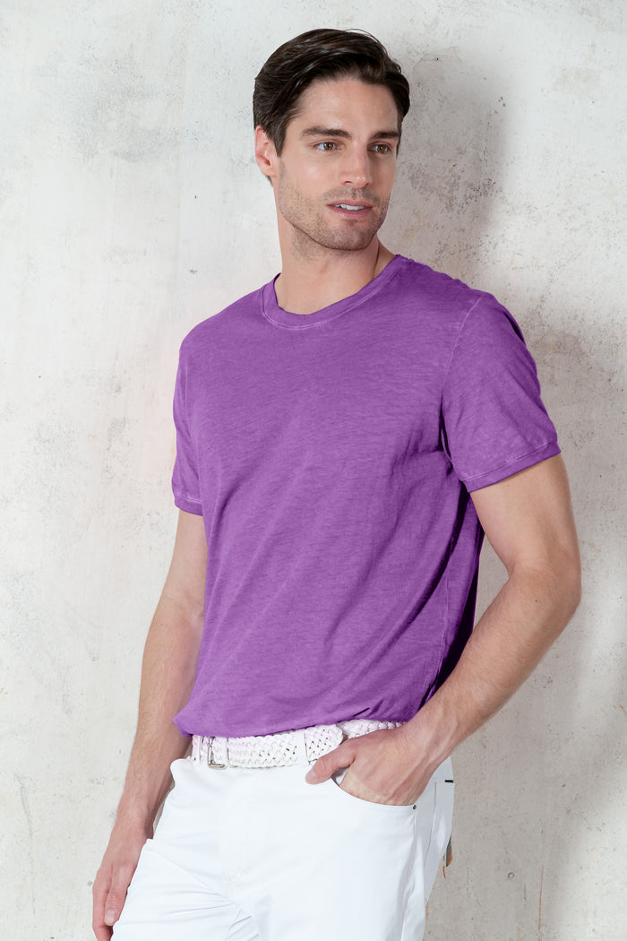 Club T-Shirt Slim - Morado