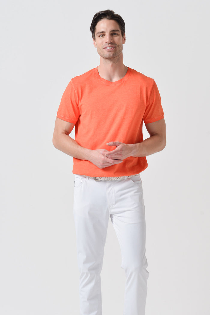 Club T-Shirt Slim - Papaya