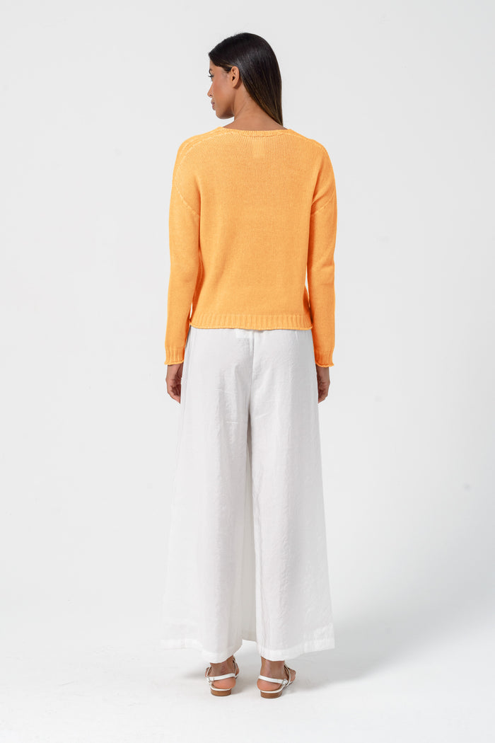 Cogo V Knit - Apricot