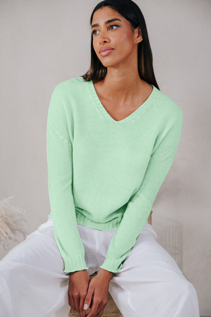 Cogo V Knit - Mint