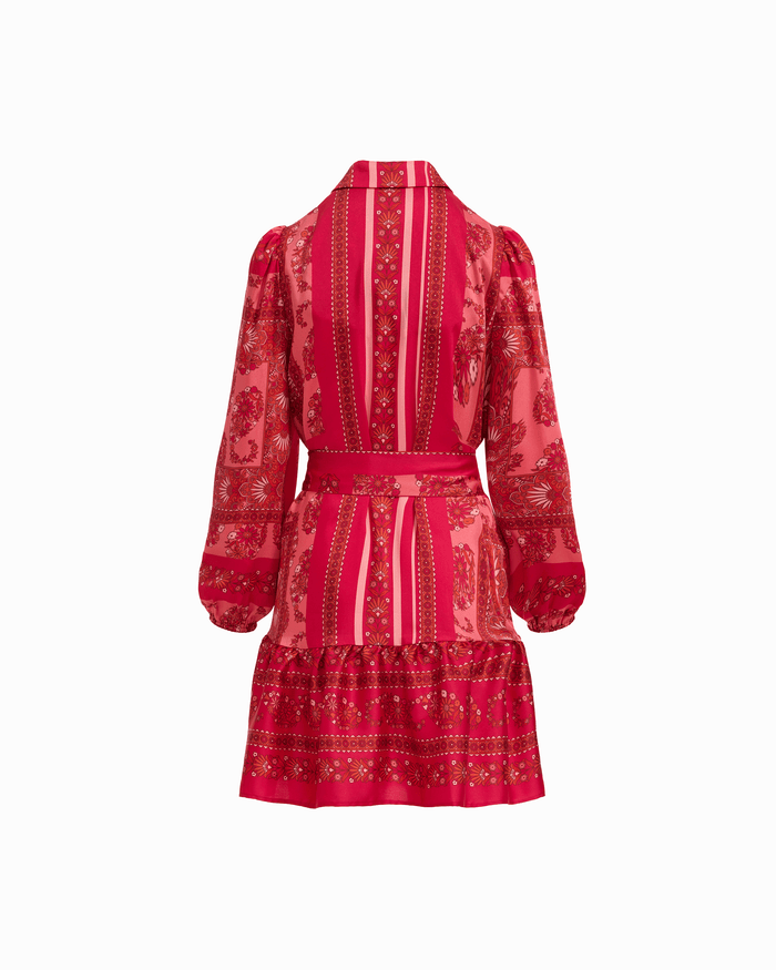Anne Klein Collared Long Sleeve Shirt Dress