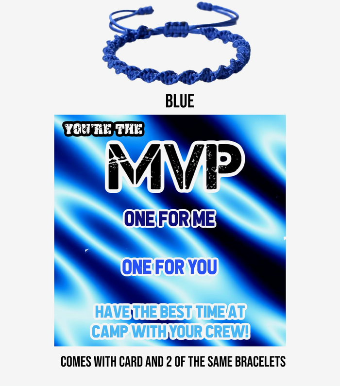 Color Duo Bracelet Card - Blue MVP