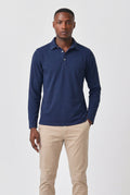 Como Polo Shirt Solid - Navy
