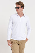 Como Polo Shirt Solid - White