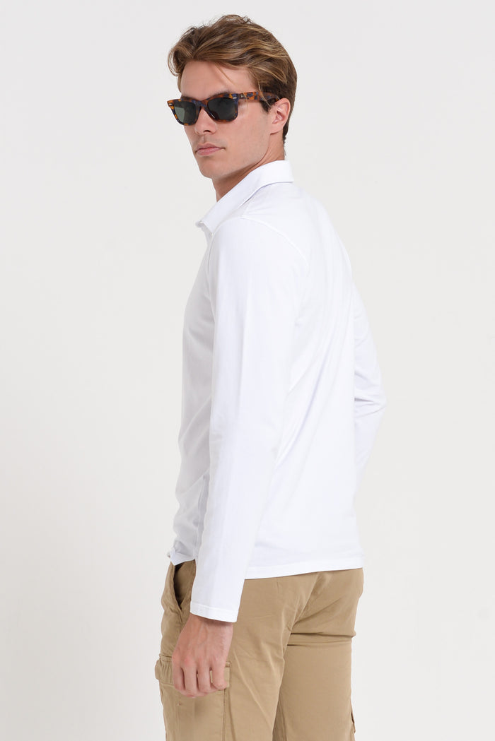 Como Polo Shirt Solid - White