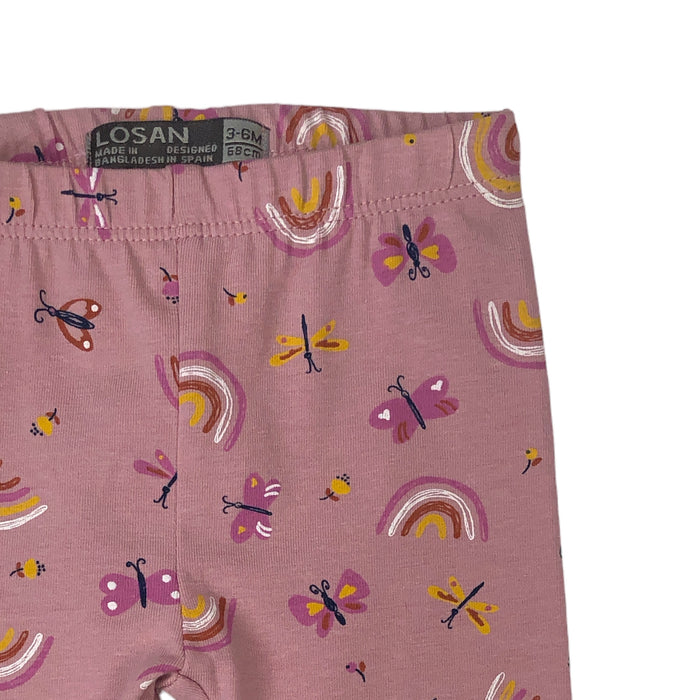 Conjunto De Camiseta Manga Corta "Dreamer" Y Pantalón Bebé Niña Losan
