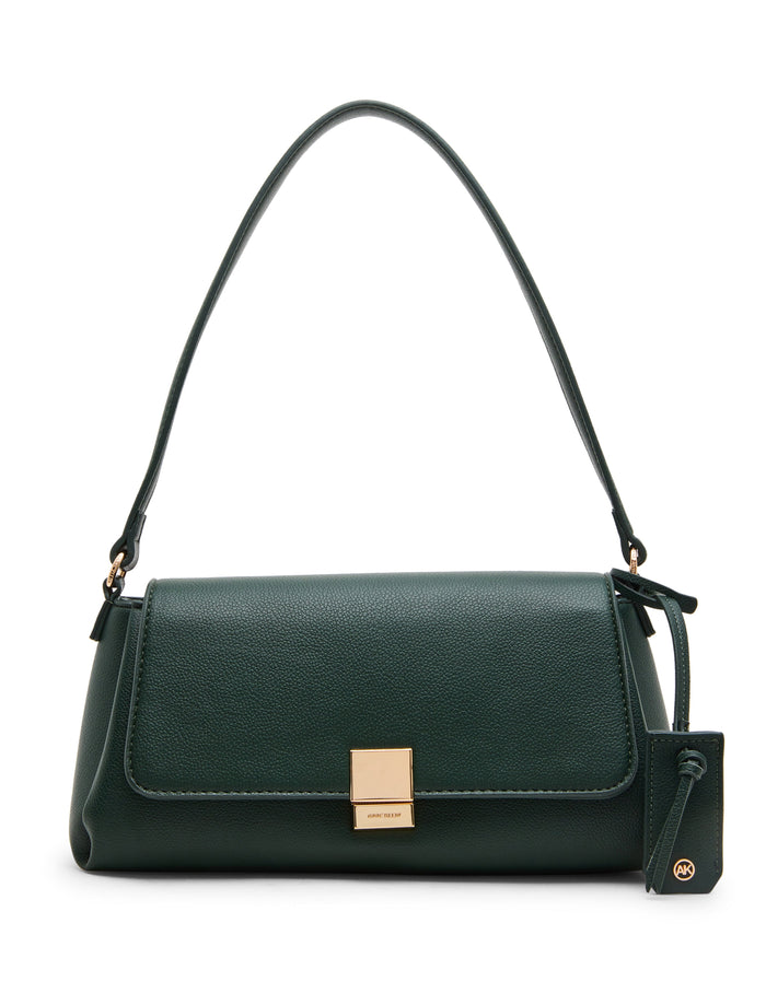 Anne Klein Evergreen Convertible Strap Flap Shoulder Bag