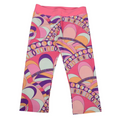 Coral Multi Print Leggings