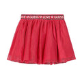 Coral Pink Mesh Skirt