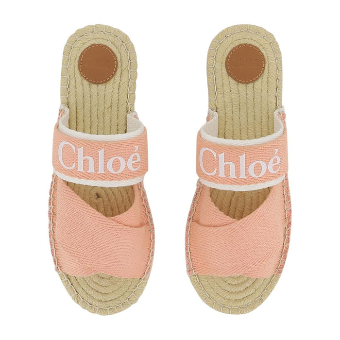 Coral Pink Strap Sandals