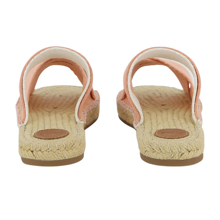 Coral Pink Strap Sandals
