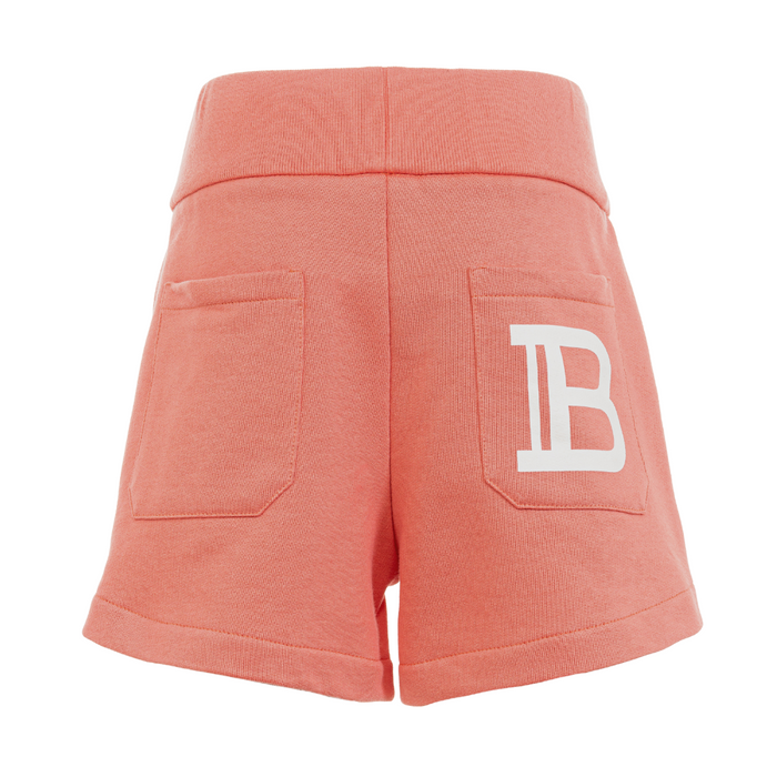 Coral Sweat Shorts