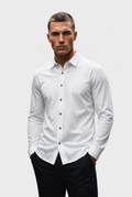 Cotton Jersey Shirt - White