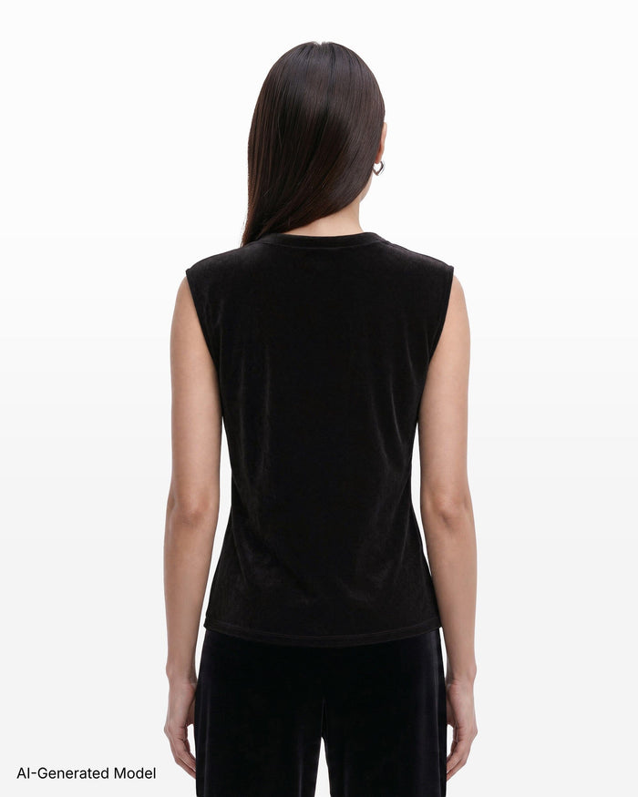 Anne Klein Cowl Neck Knit Top